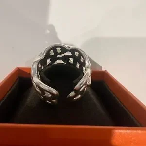 Hermes Chaine d'ancre Enchainee ring, large model 関税込 Hermes | Jewelry | Hermes Chaine Dancre Enchainee Ring Large